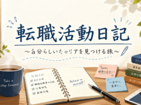「転職活動日記」のアイキャッチ画像
